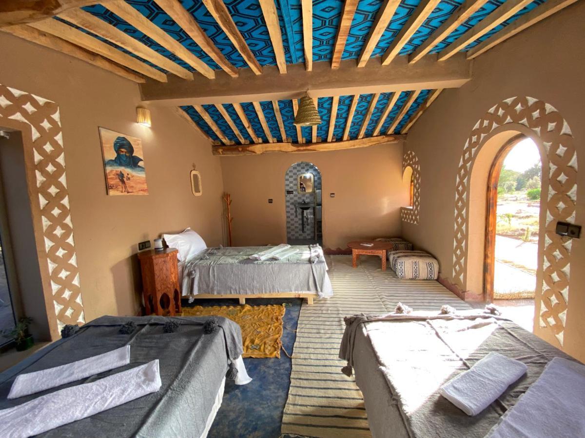 Camp Auberge Sahara Marokko M'Hamid Exteriör bild