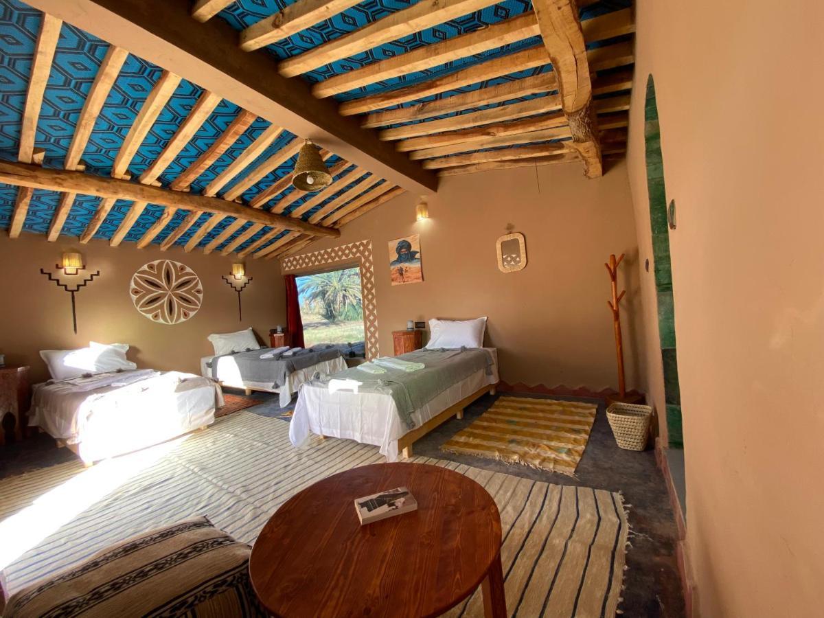 Camp Auberge Sahara Marokko M'Hamid Exteriör bild