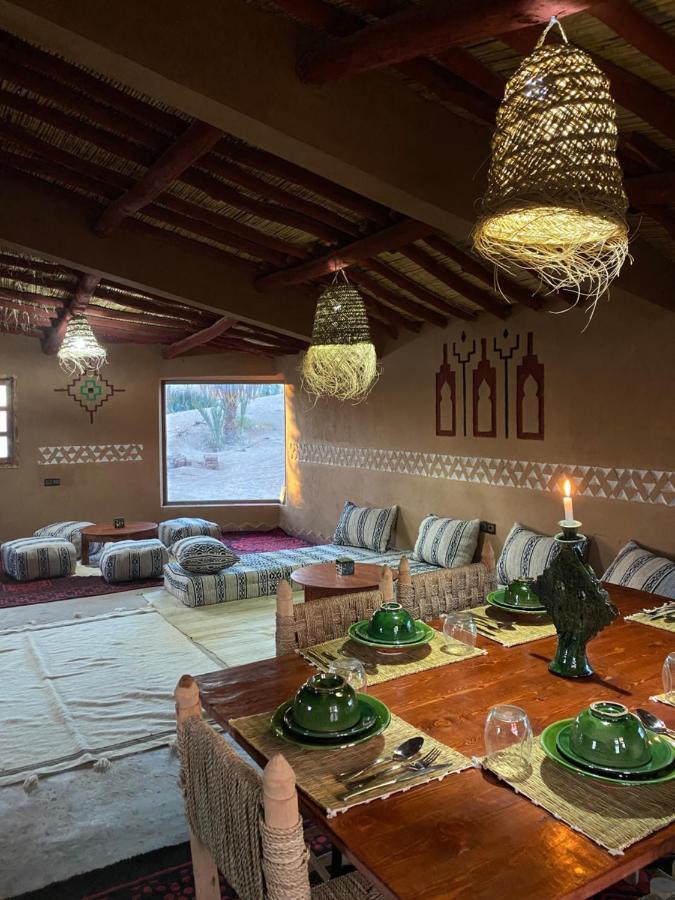 Camp Auberge Sahara Marokko M'Hamid Exteriör bild
