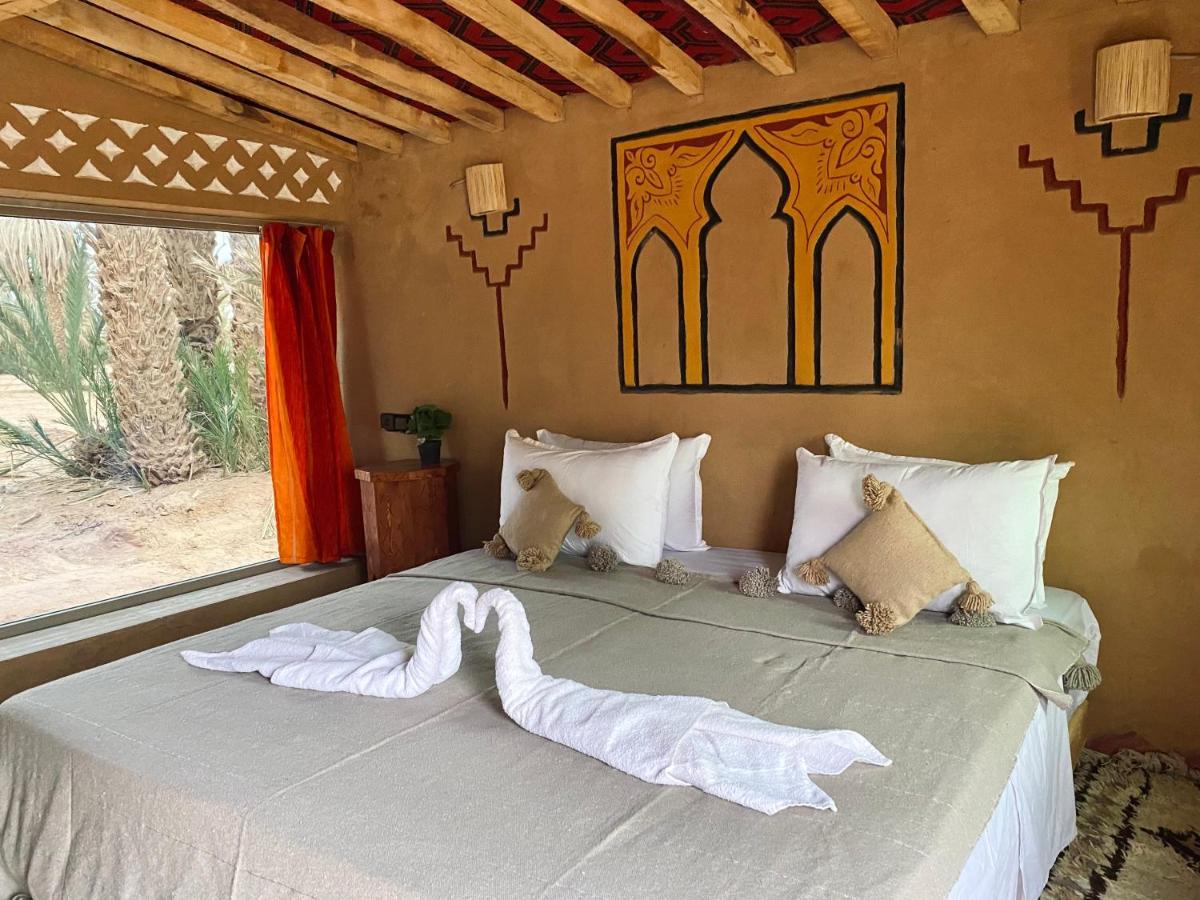 Camp Auberge Sahara Marokko M'Hamid Exteriör bild