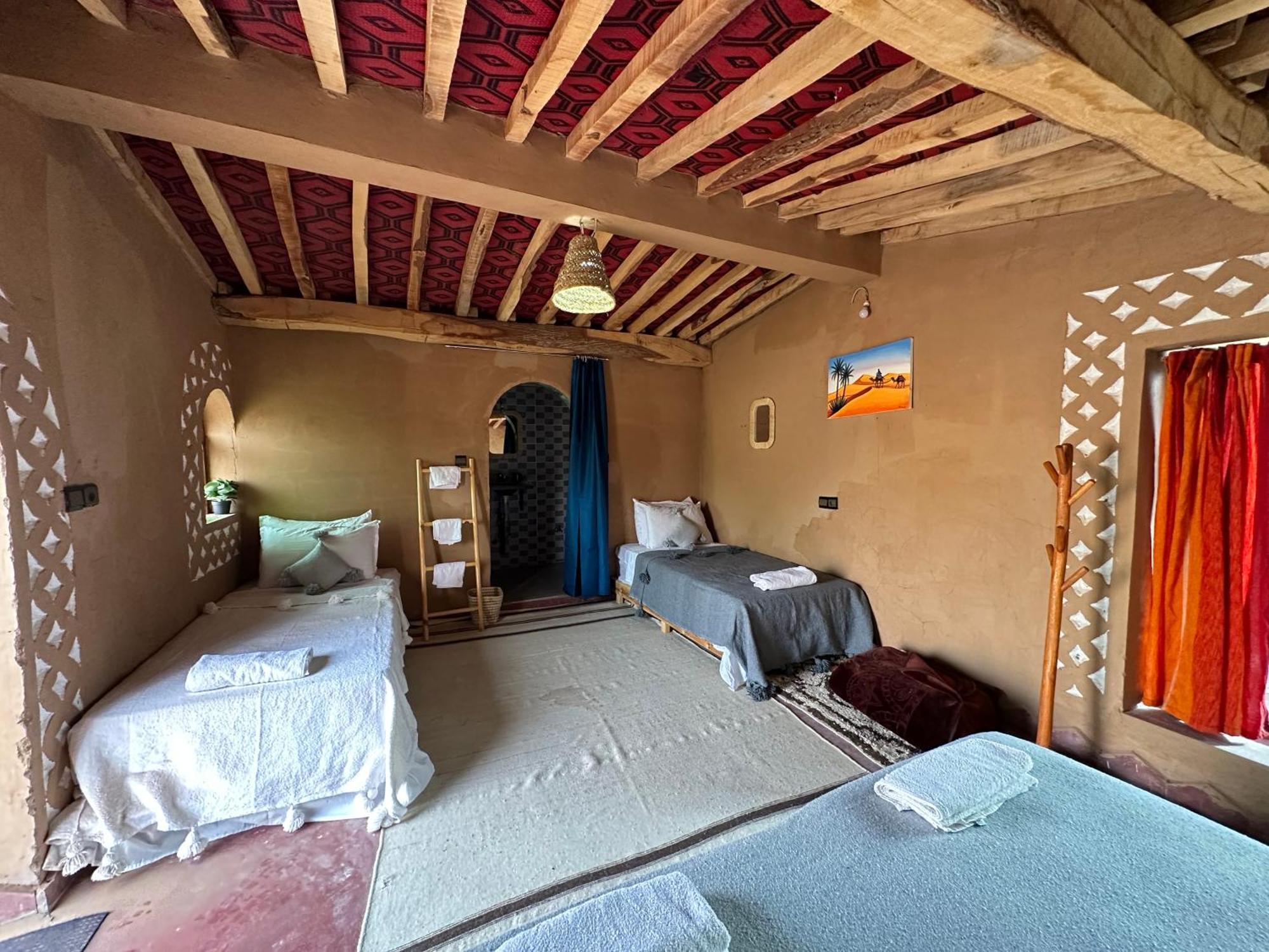 Camp Auberge Sahara Marokko M'Hamid Exteriör bild